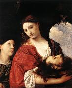 TIZIANO Vecellio Judith with the Head of Holofernes qrt China oil painting reproduction